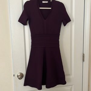 Sandro Paris purple dress